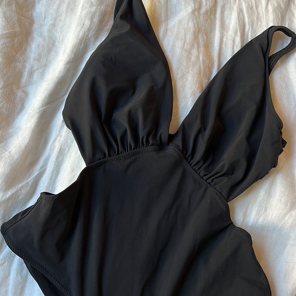 Zara Swim Zara One Piece Cut Out Bathing Suit Poshmark